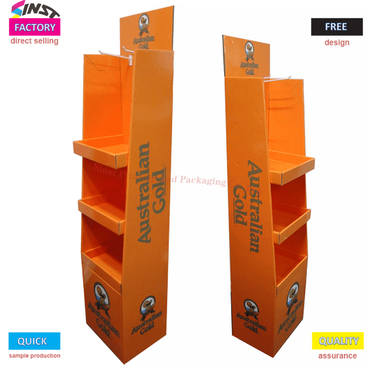 Corrugated Large Magazine Display Stand for Publisher